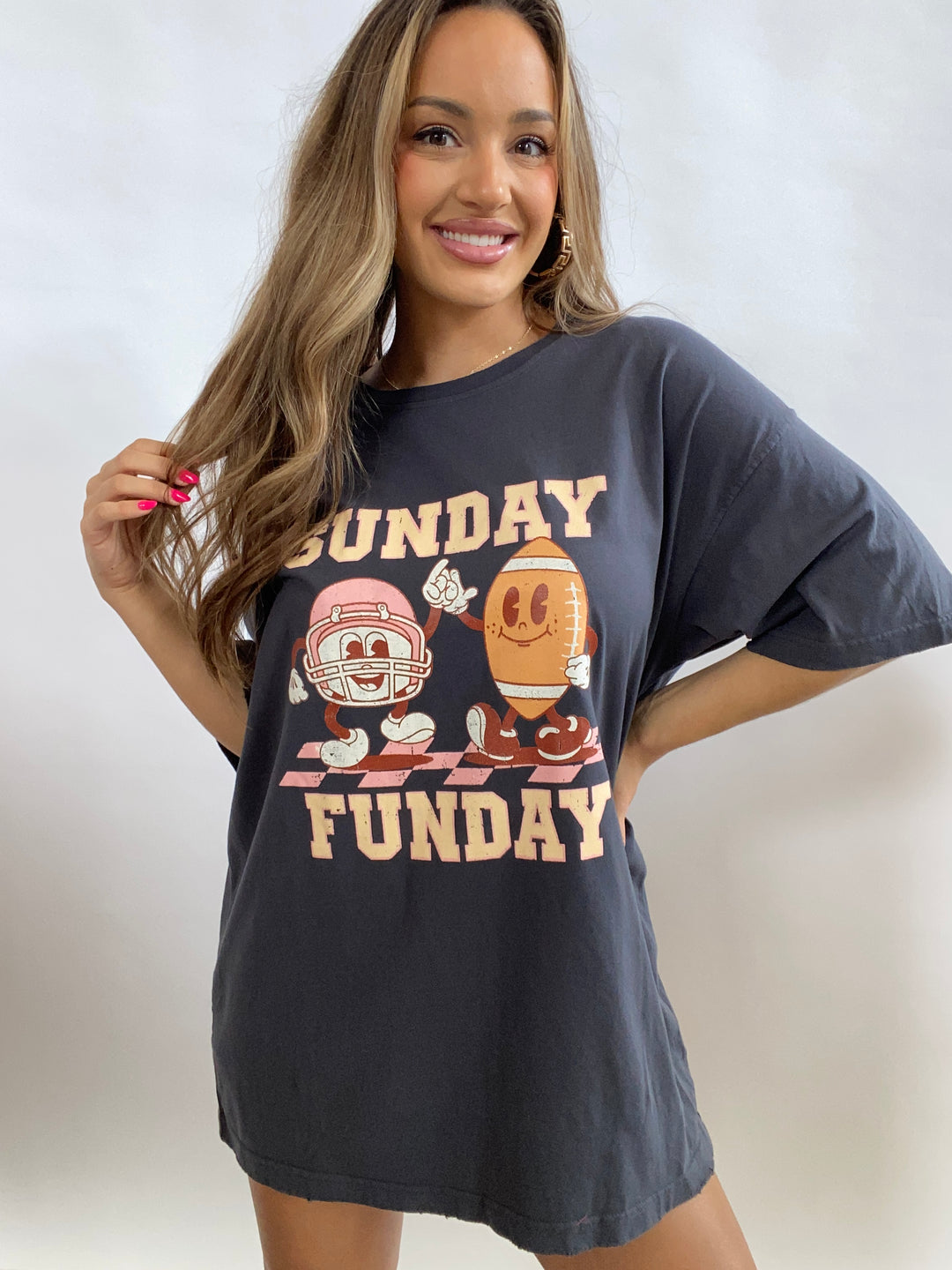 KC Sunday Funday Cropped Tee