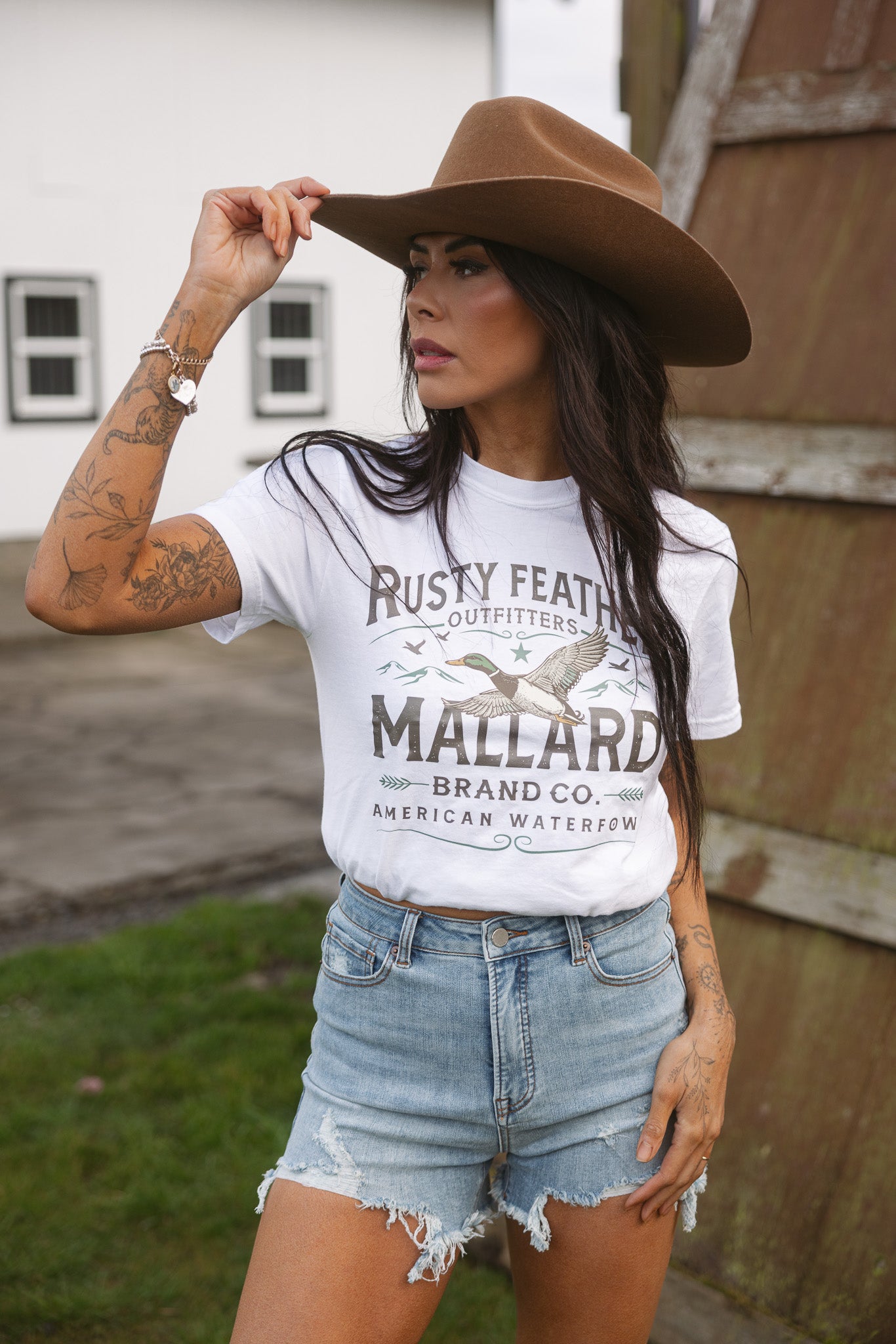 Rusty Feathered Mallard Graphic