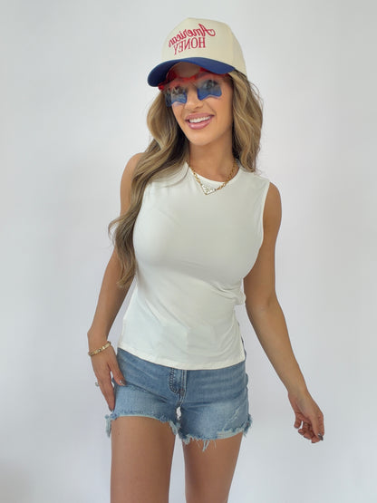 Elaine High Neck Top