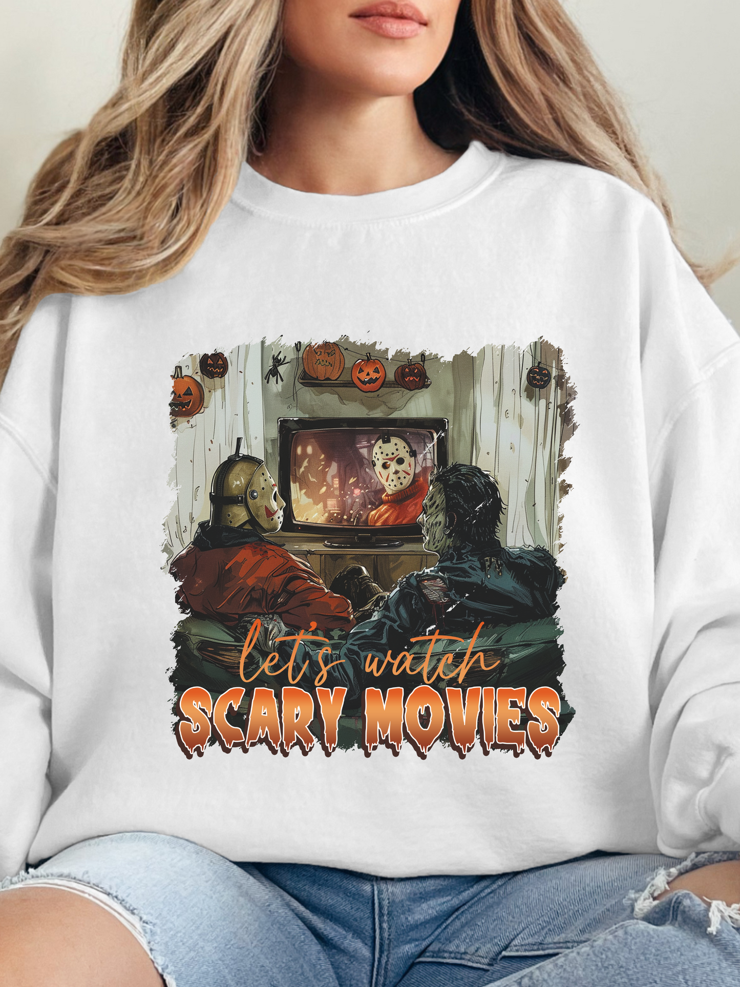 Lets Watch Scary Movies Graphic