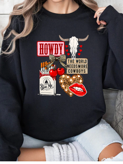 World Needs More Cowboys Graphic