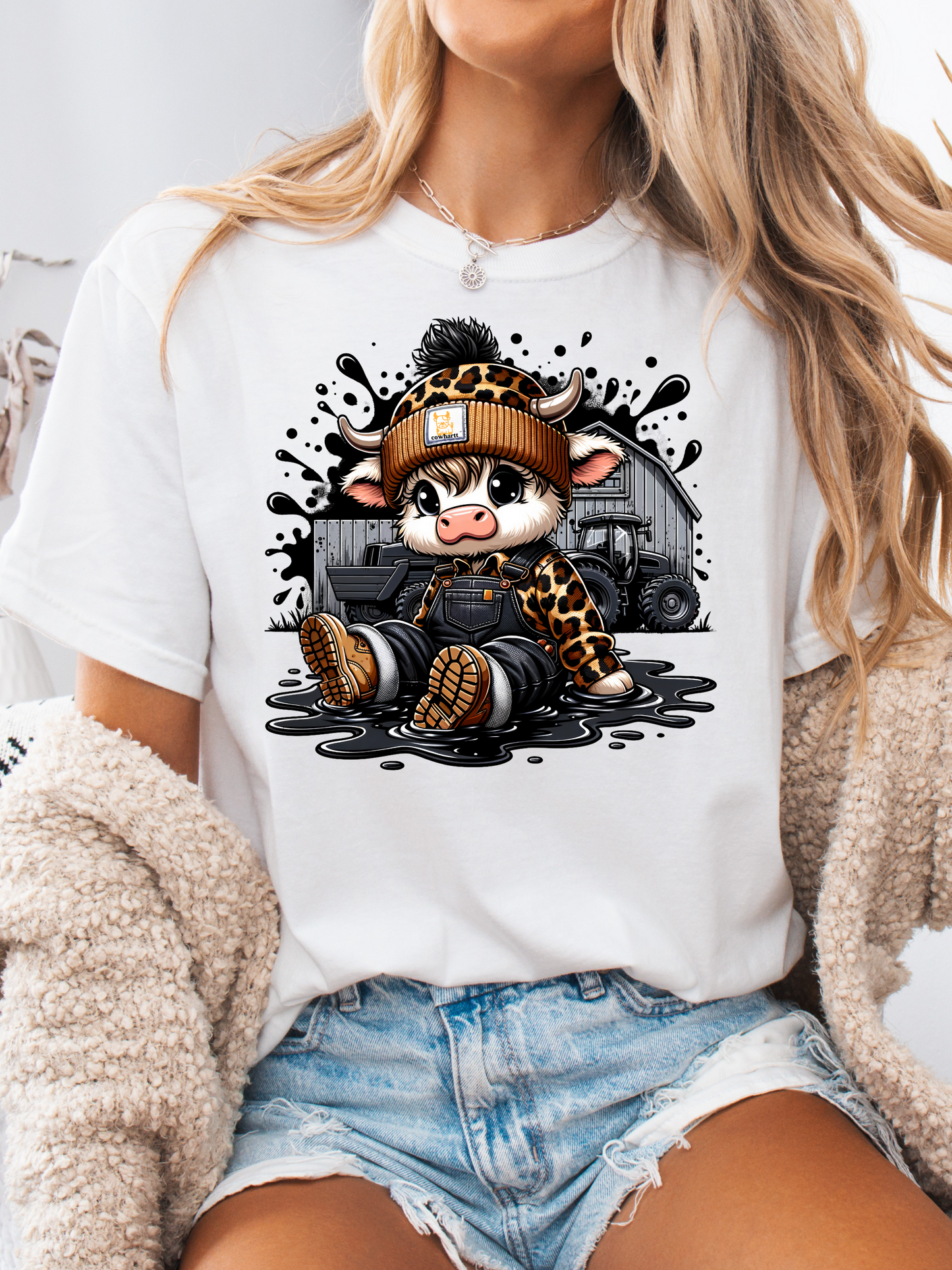 Work Hard, Moo Hard Graphic
