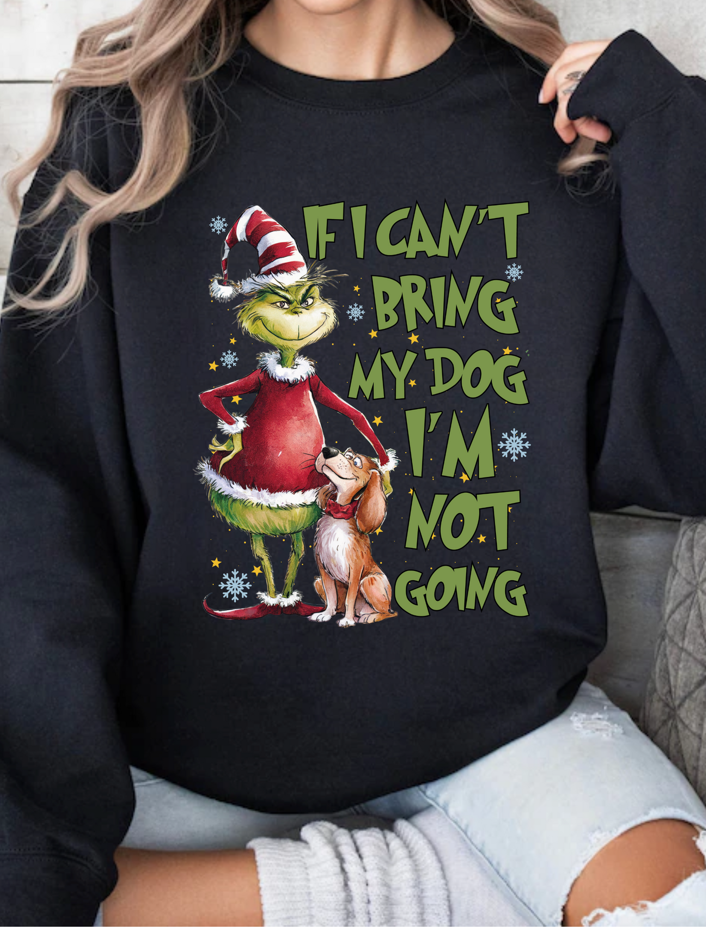 "If I Can't Bring My Dog, I'm Not Going" Graphic