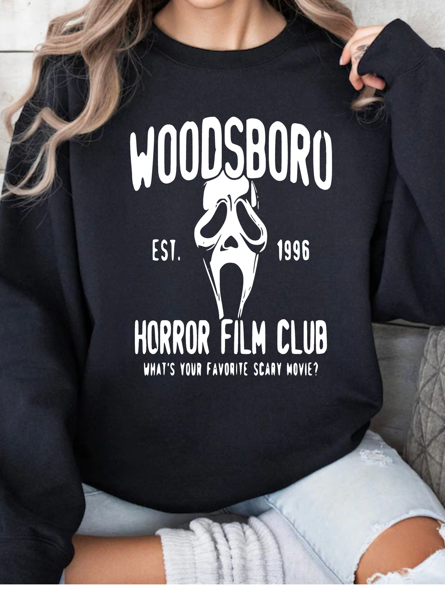 Woodsboro Horror Film Club Graphic