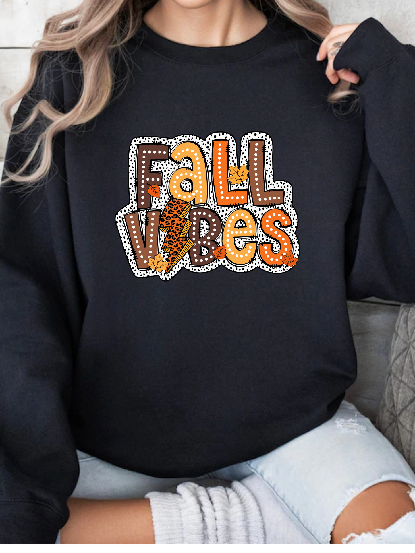 Fall Vibes Year Round Graphic