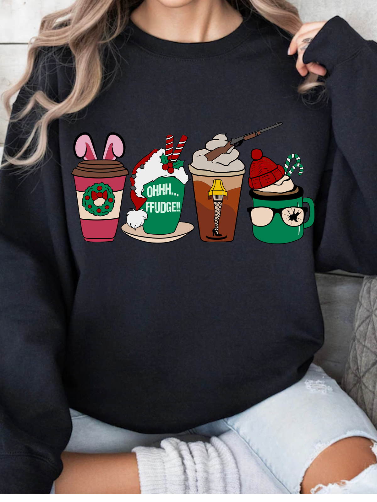 Christmas Story Coffee Graphic
