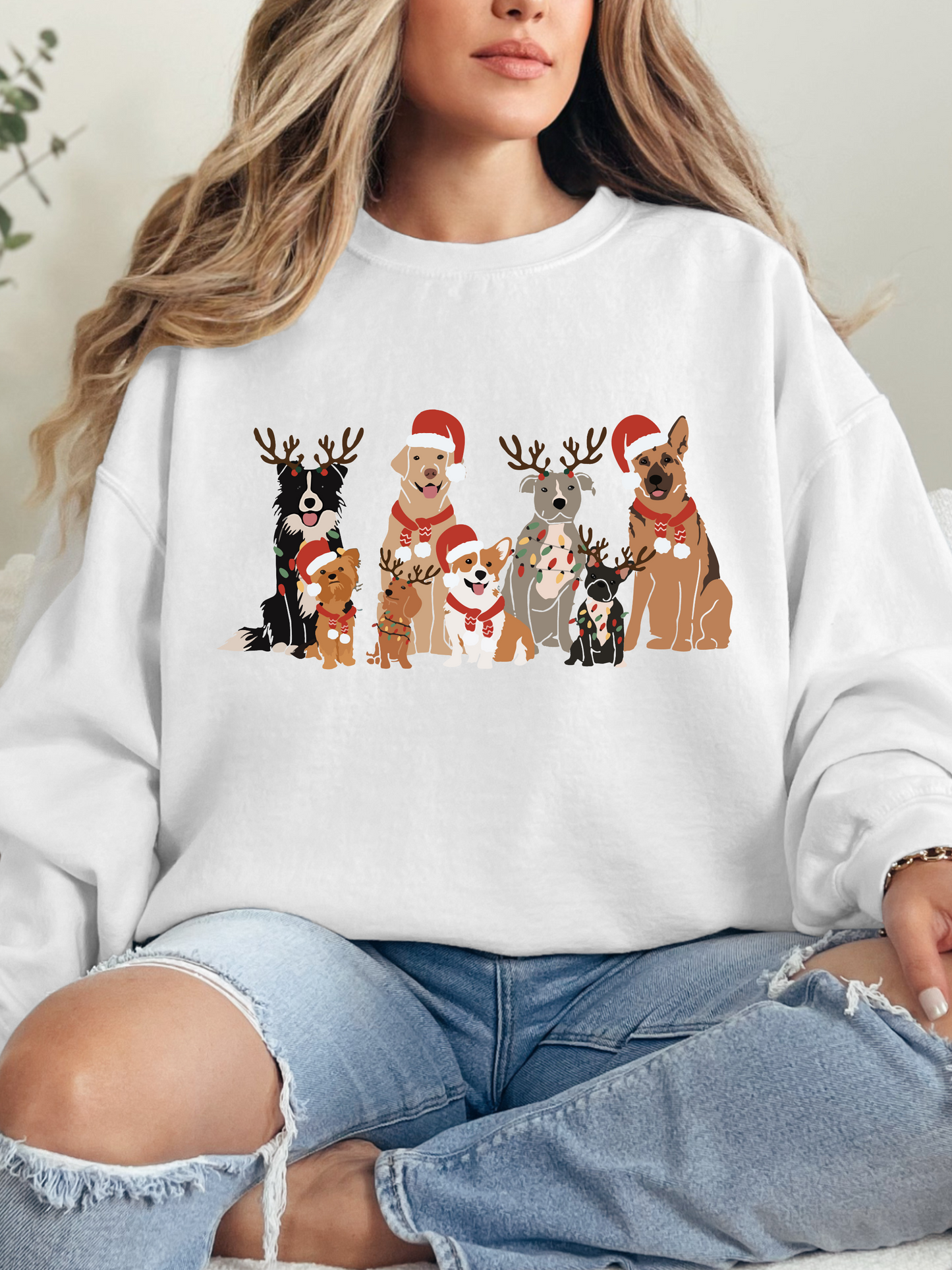 Holly Jolly Pups Graphic