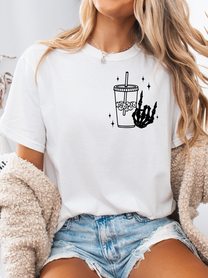 Fueled By Iced Coffee Graphic (Front & Back)