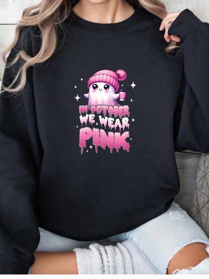 In October we Wear Pink Graphic