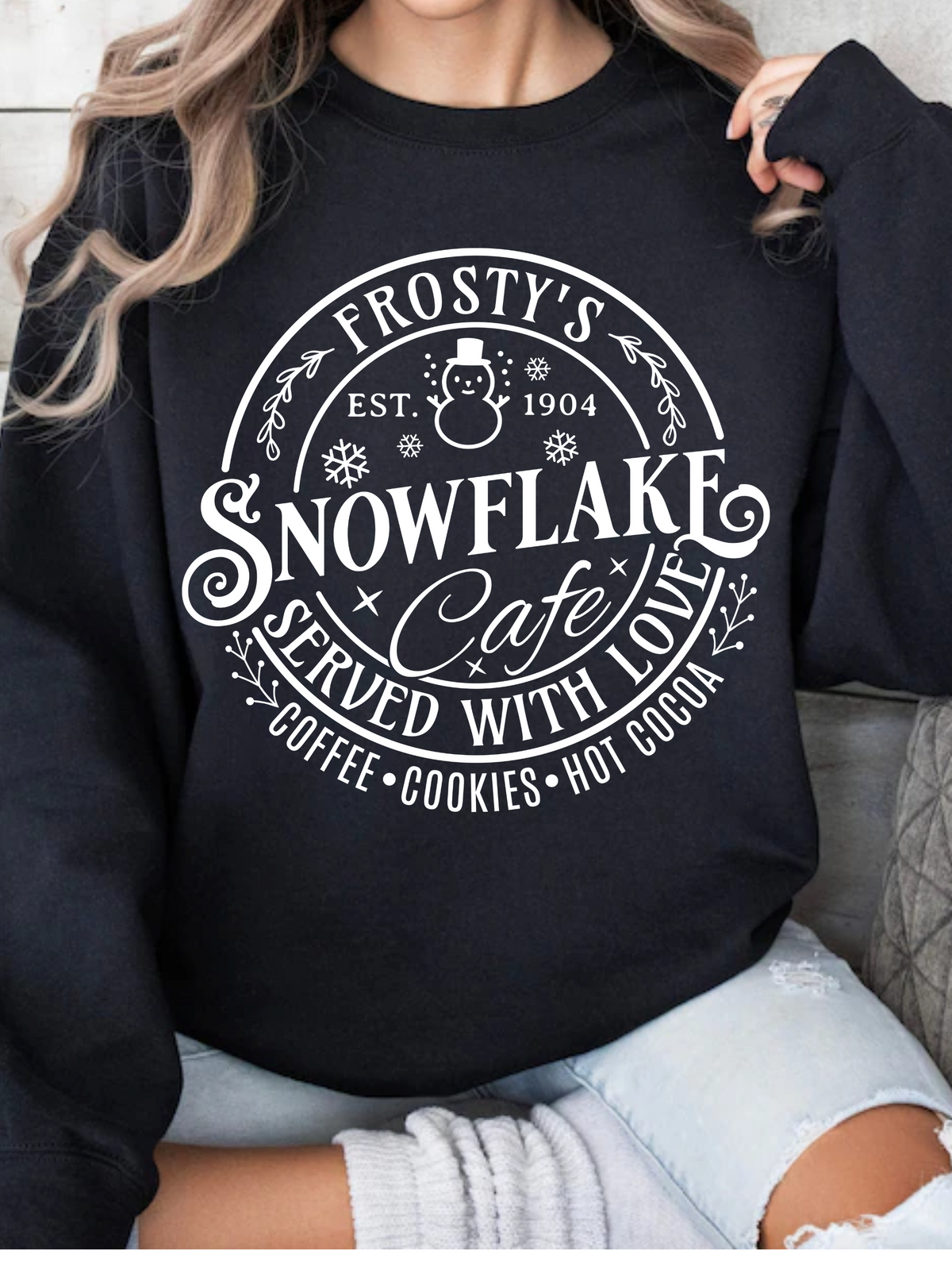 Frosty's Snowflake Cafe Graphic