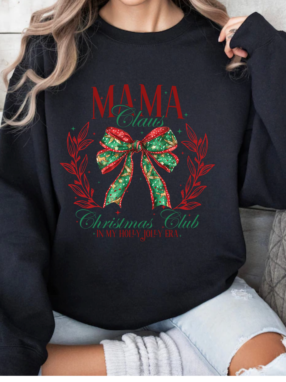 Mama Claus Christmas Club Graphic