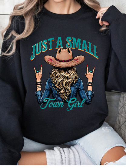 Small Town Cowgirl Graphic
