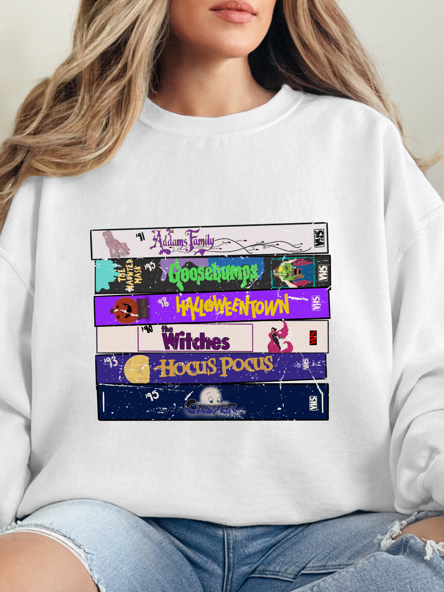 Spooky VHS Marathon Graphic