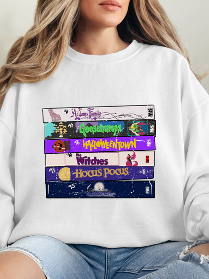 Spooky VHS Marathon Graphic