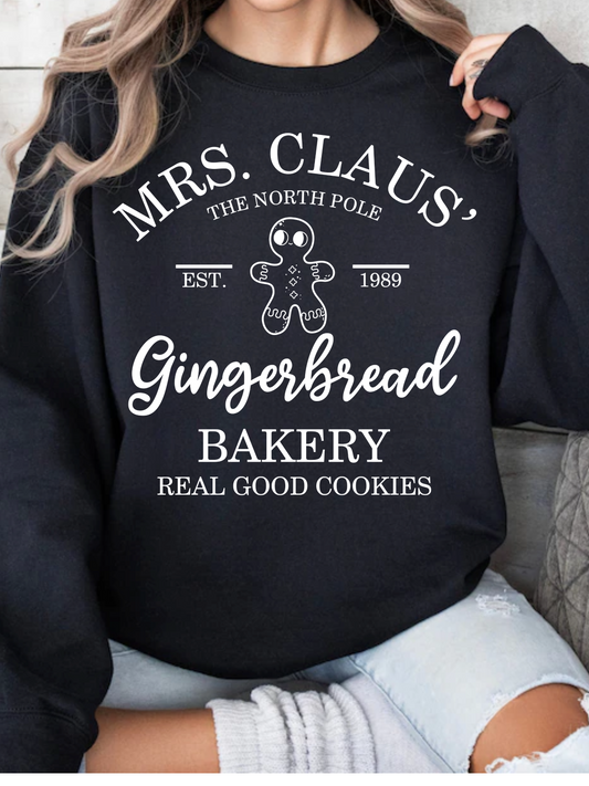 Mrs. Claus' Gingerbread Bakery Graphic