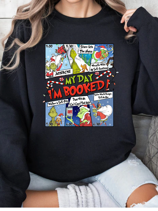 Booked and Busy XMAS Graphic