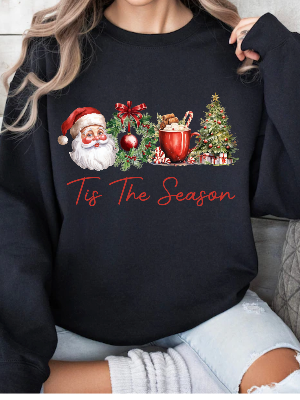 'Tis the Season Christmas Graphic