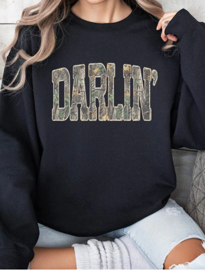 Hello Darlin' Camo Graphic
