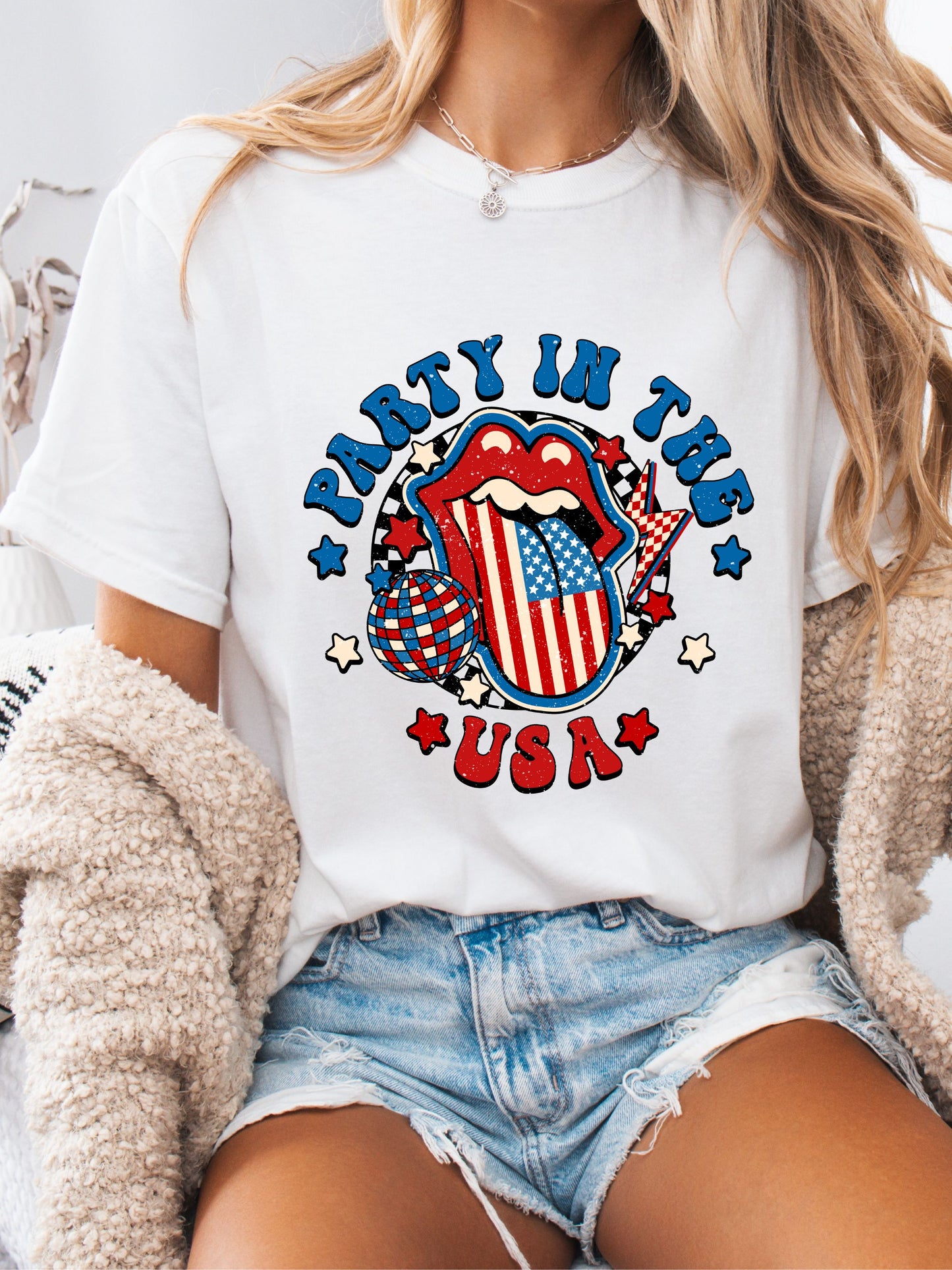 Party In The USA Graphic Tee