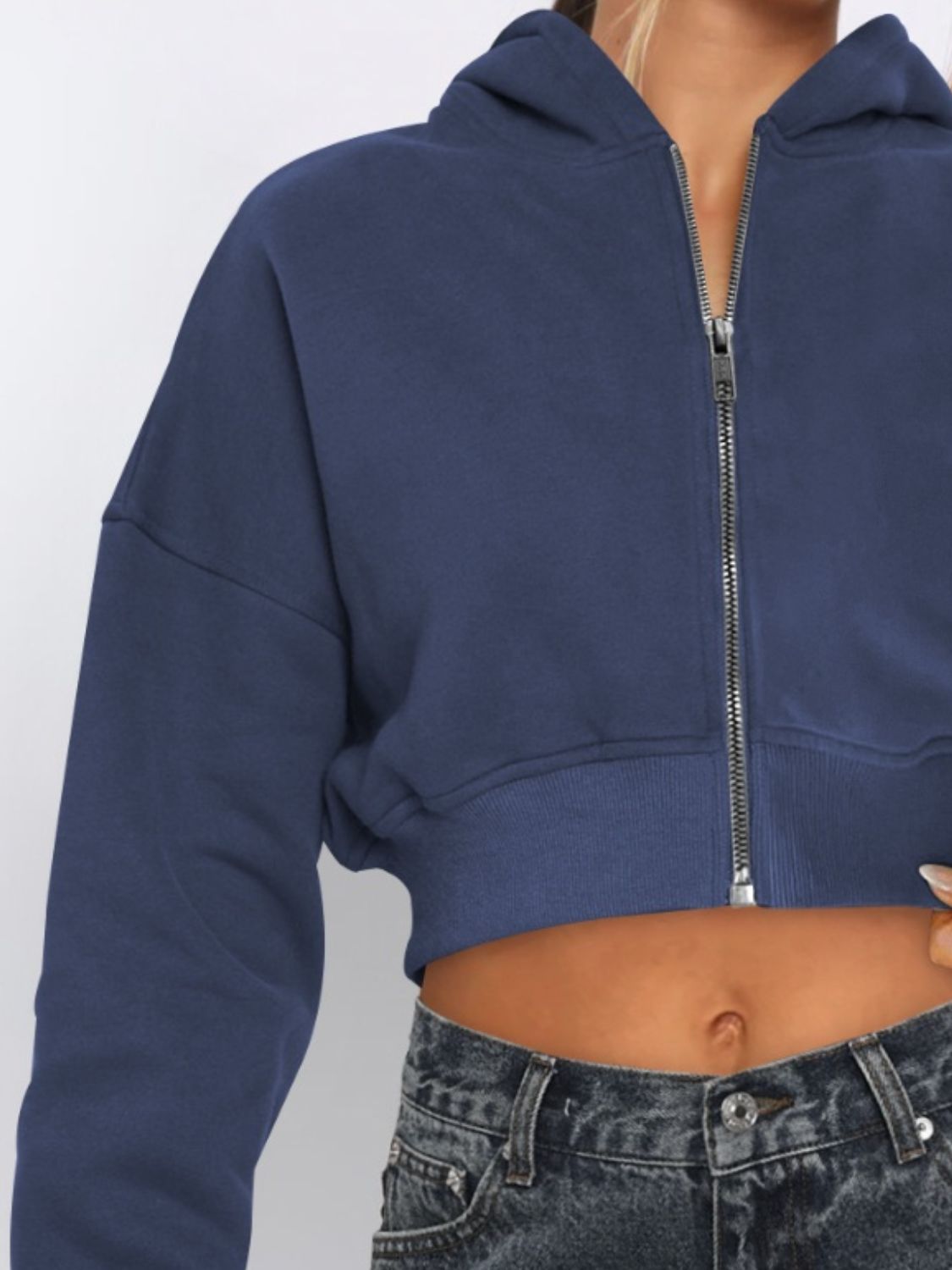 PREORDER: Athena Hooded Cropped Jacket