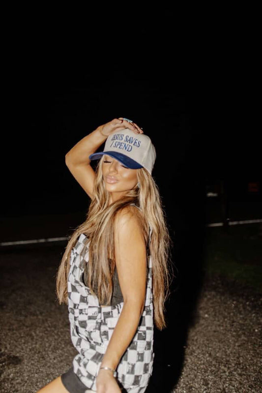 Jesus Saves I Spend Trucker Hat
