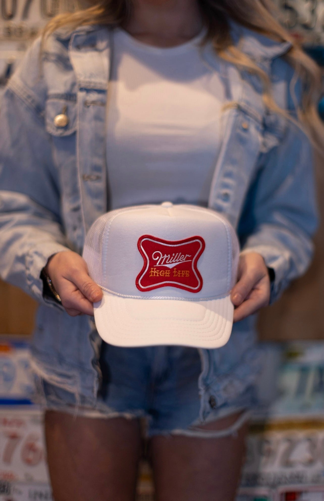 Miller High Life Patch Foam Trucker Hat