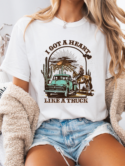 Heart Like A Truck Graphic