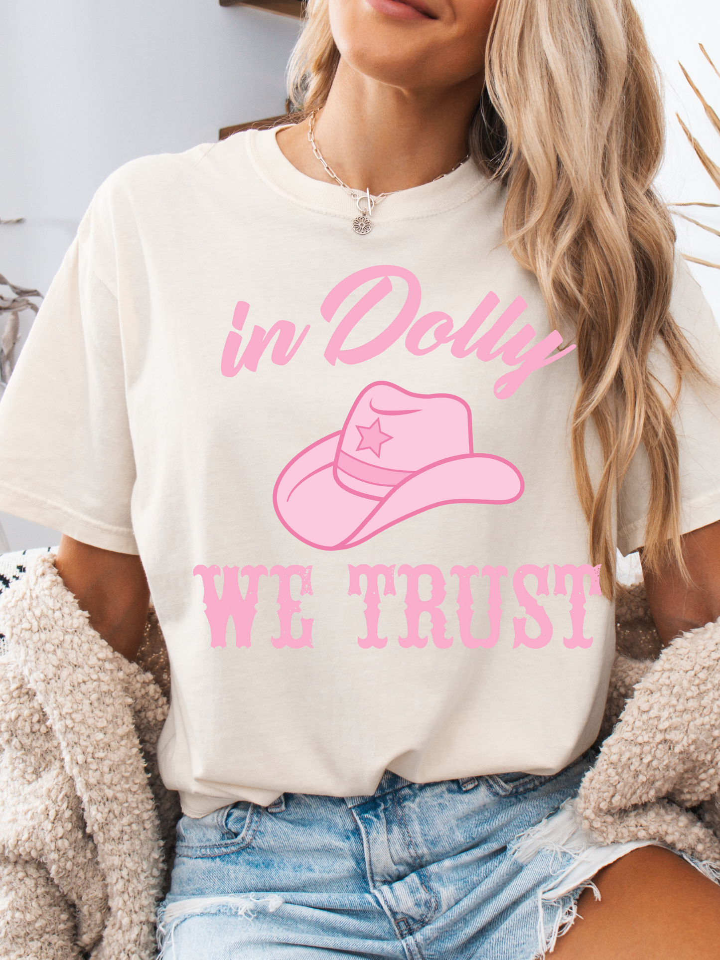 "In Dolly We Trust" Graphic