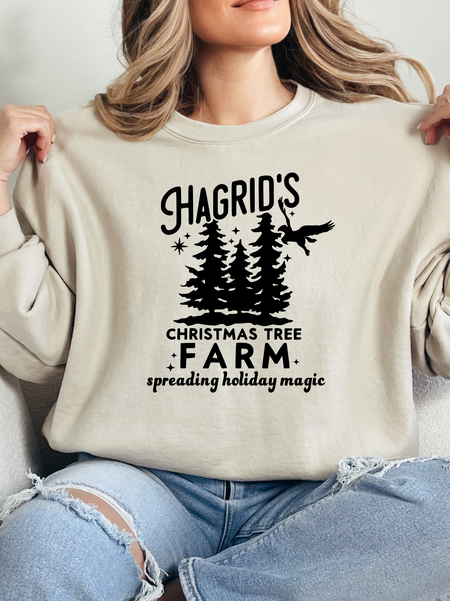 Hagrid's Christmas Farm Graphic
