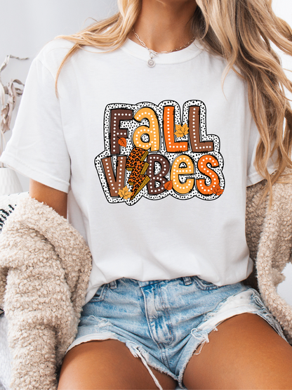 Fall Vibes Year Round Graphic