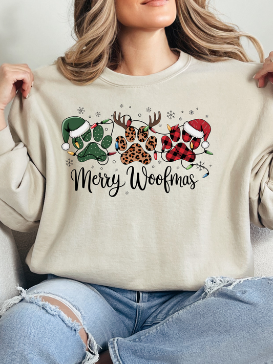Merry Woofmas Christmas Graphic