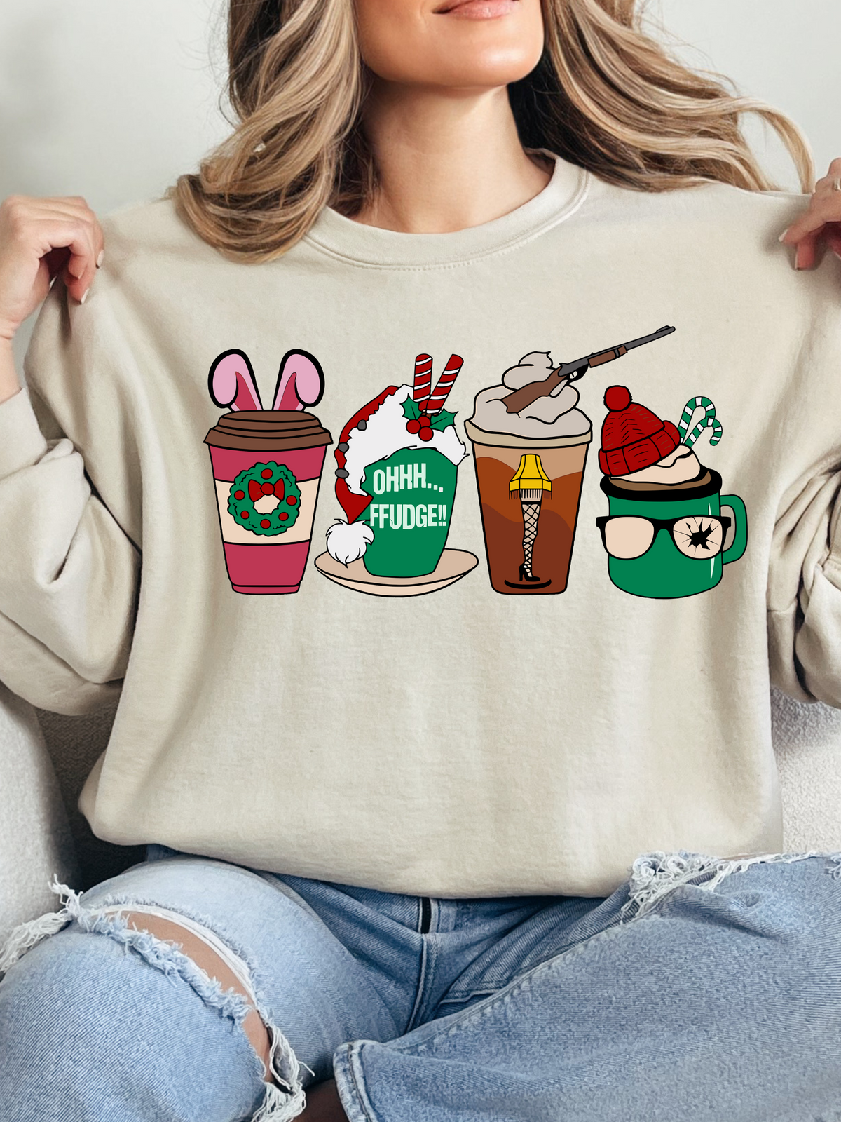 Christmas Story Coffee Graphic