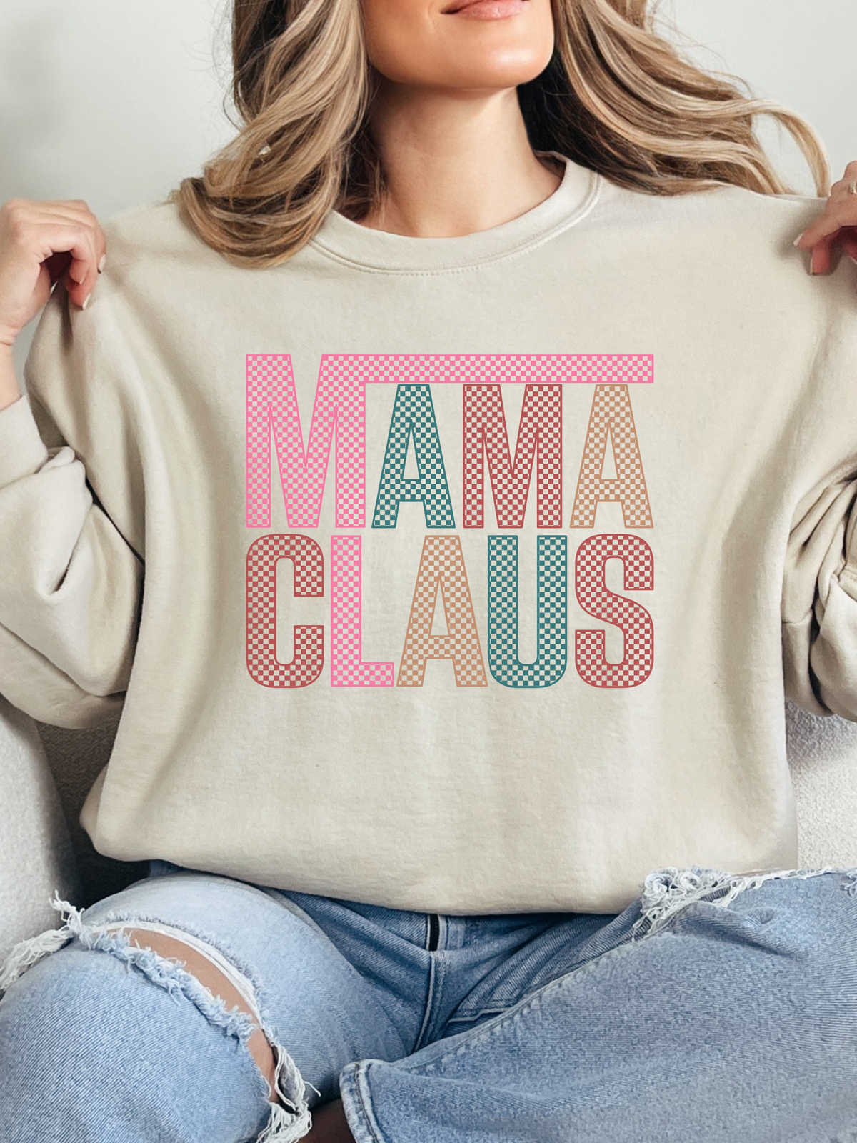 Mama Claus Christmas Graphic