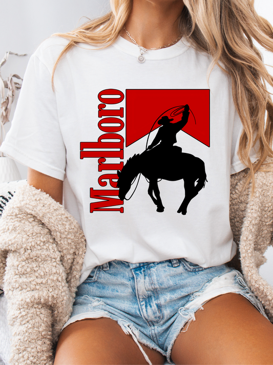 Marlboro Cowboy Graphic Tee