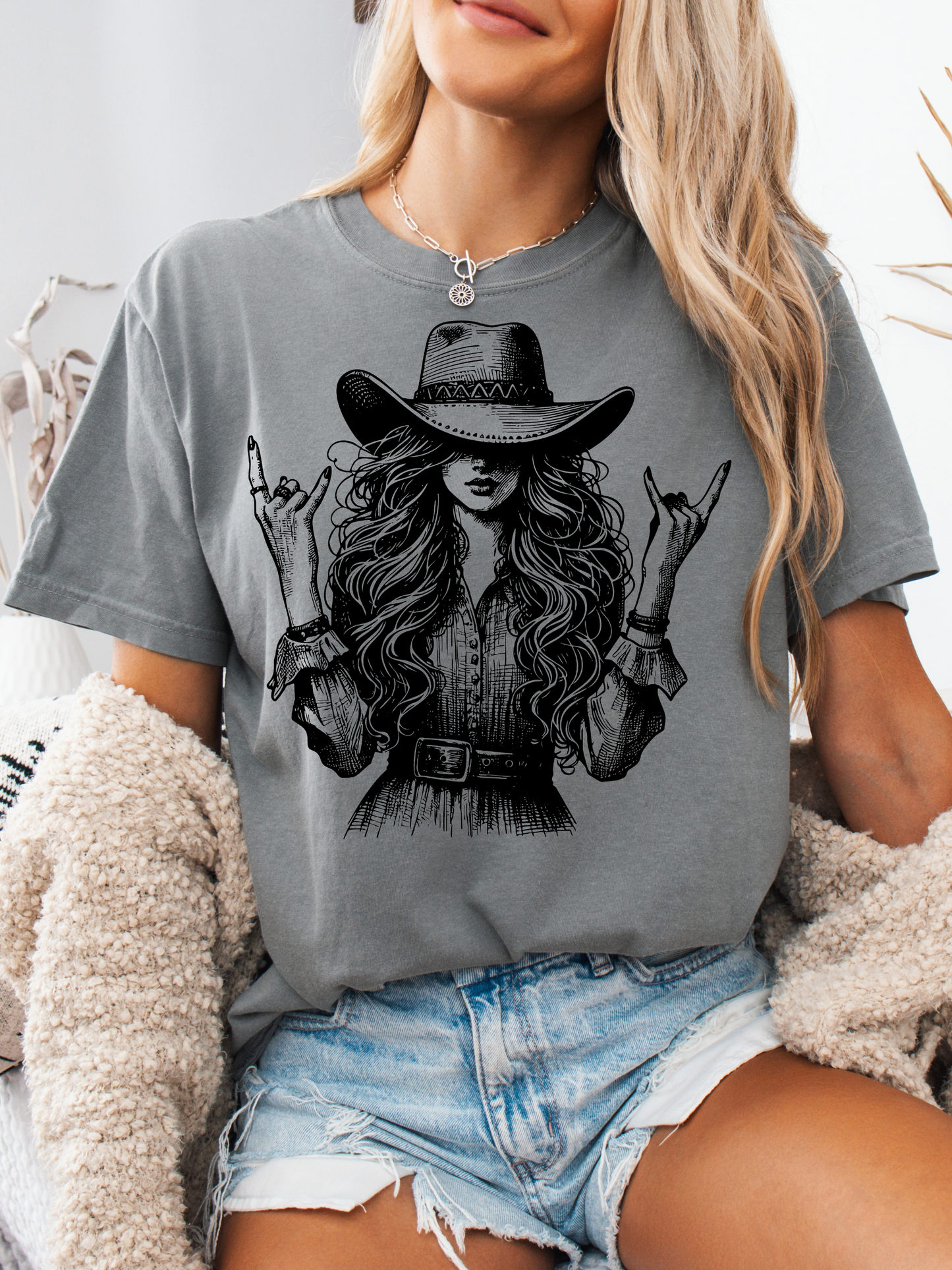 Lainey Cool Cowgirl Graphic