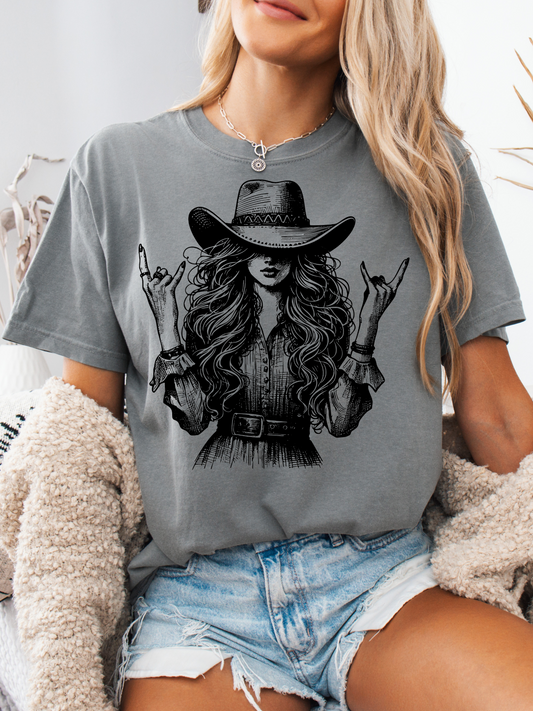 Lainey Cool Cowgirl Graphic