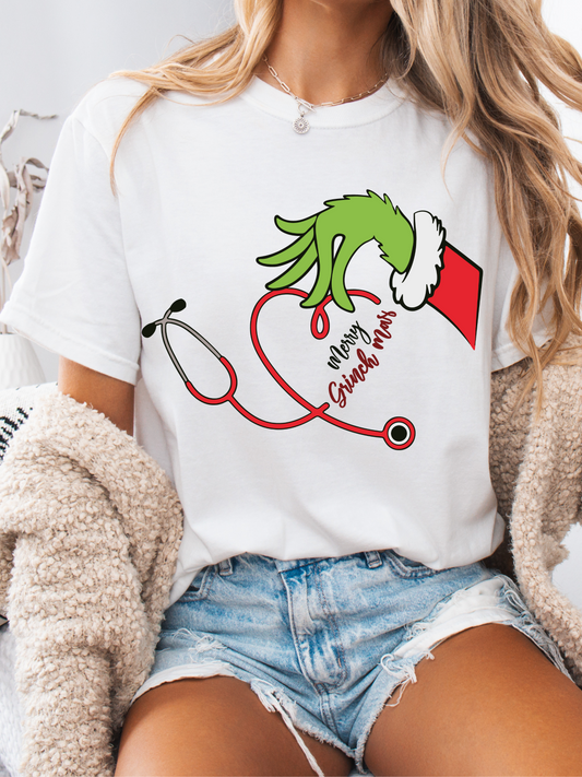 Christmas Nurse Graphic