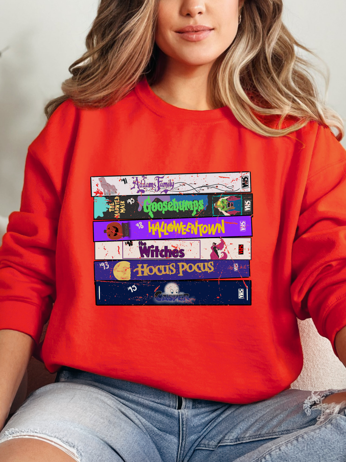 Spooky VHS Marathon Graphic