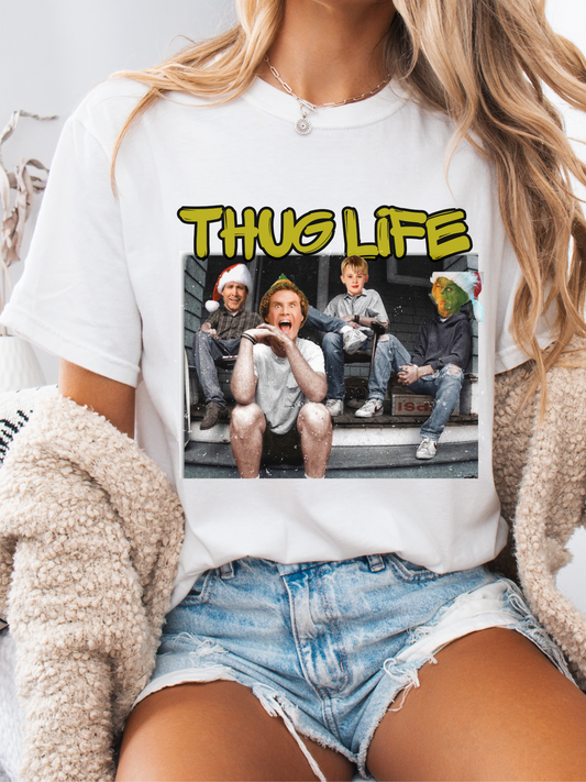 "Thug Life" Christmas Graphic