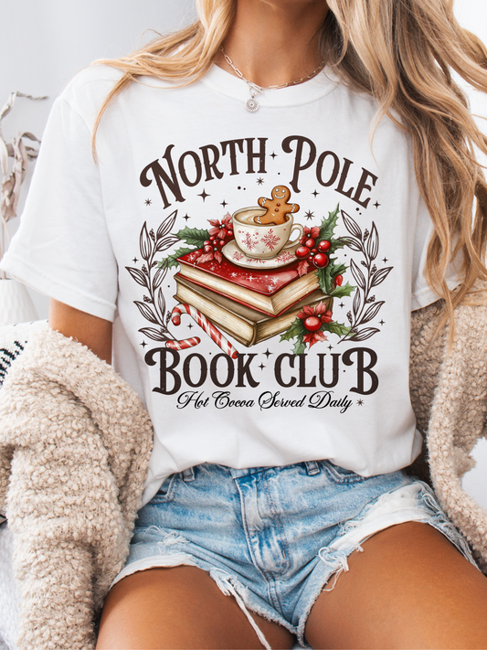 North Pole Book Club Graphic