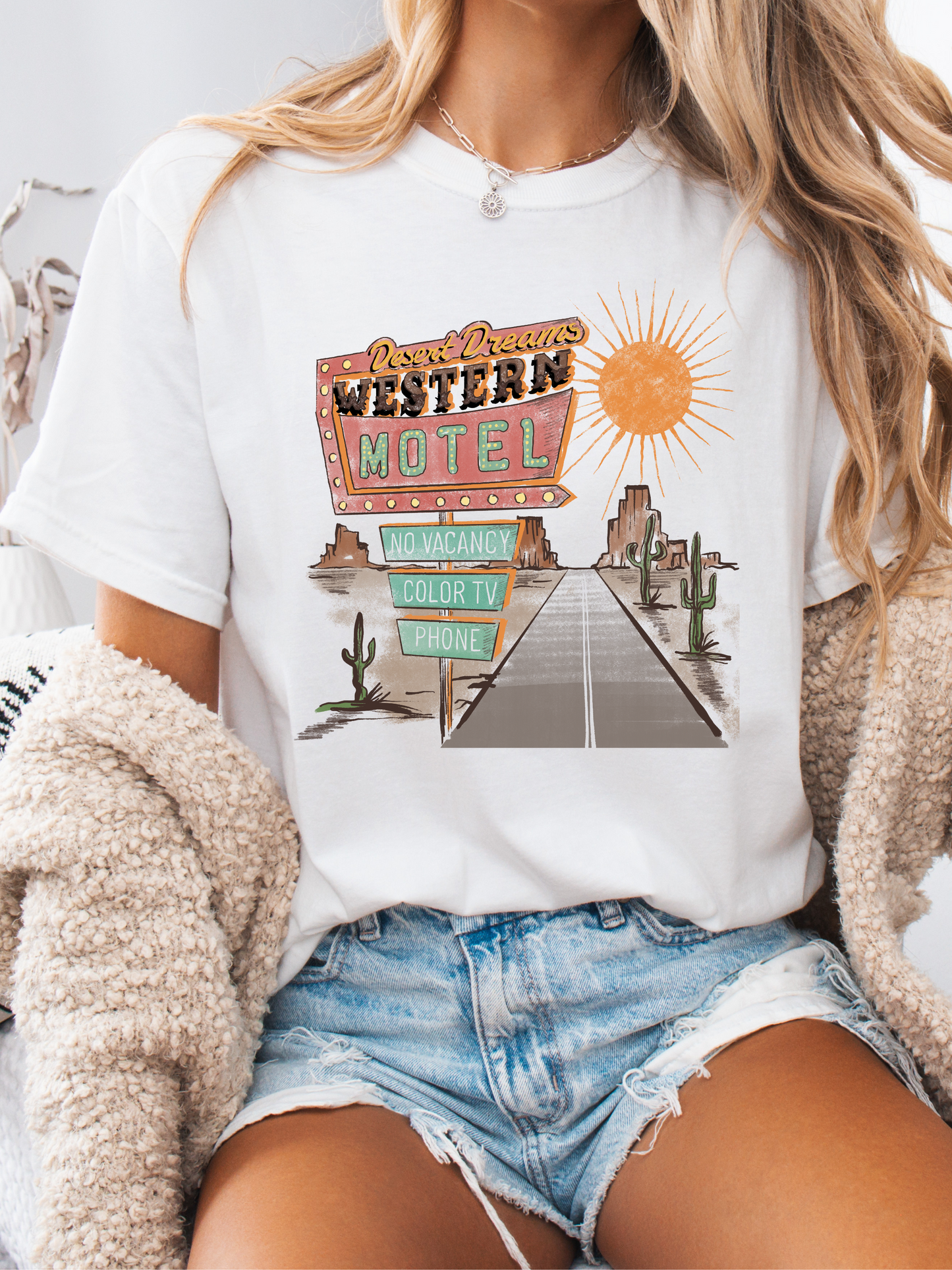 Western Motel Graphic