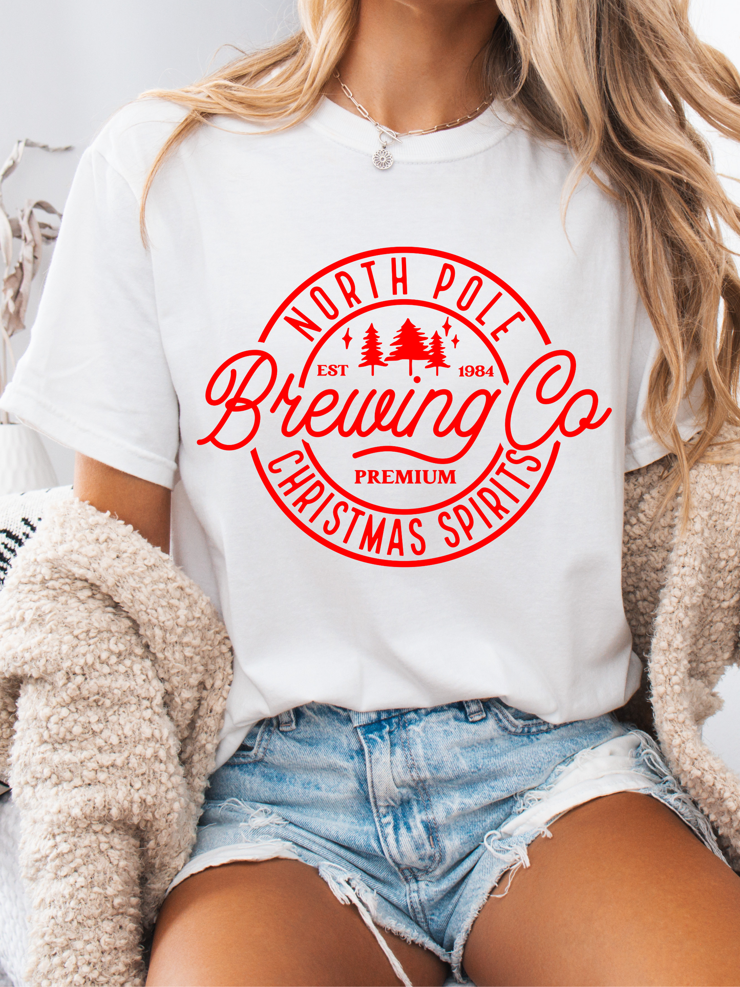 North Pole Brewing Company Christmas Graphic