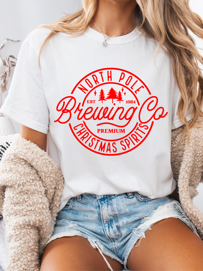 North Pole Brewing Company Christmas Graphic