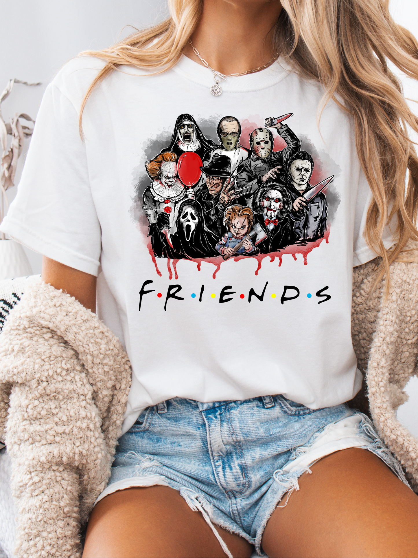 Friends Scream Graphic