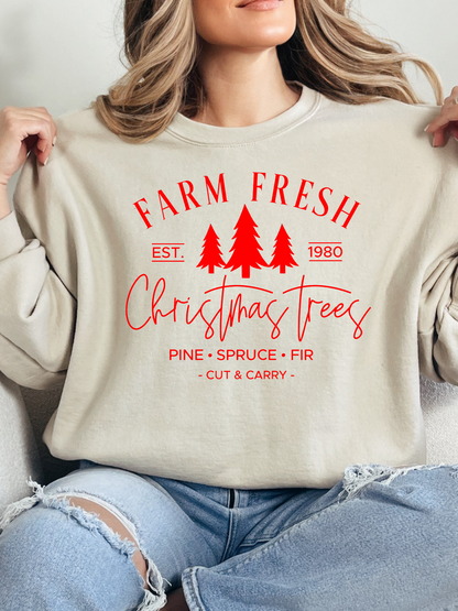 Shop Willie's Christmas Tree Farm Graphic online at Willow Boutique – best boutique for women’s fashion.