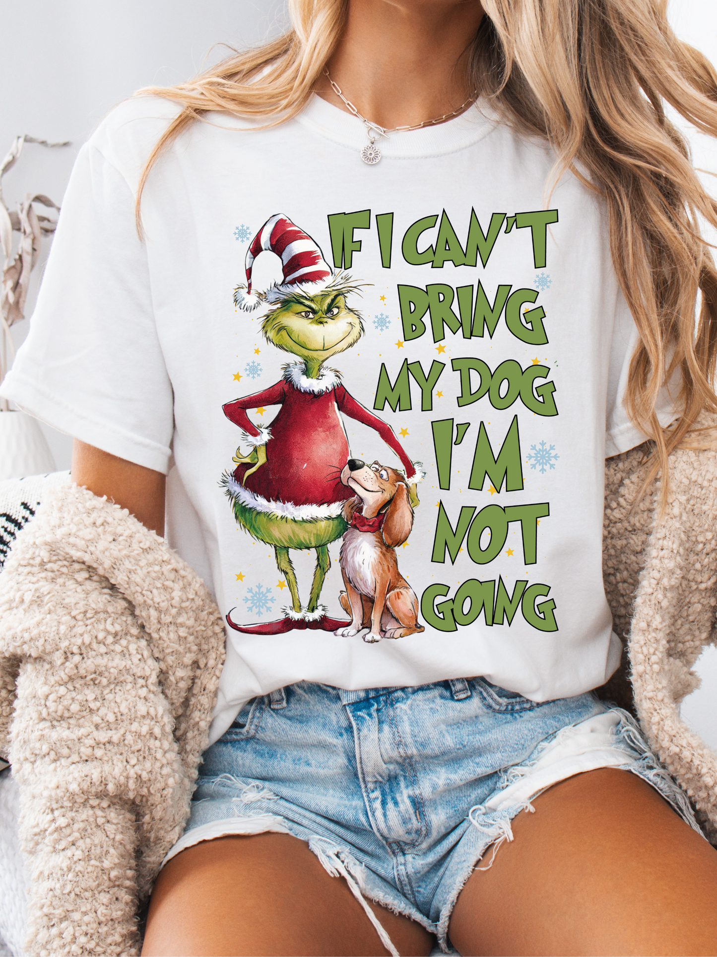 "If I Can't Bring My Dog, I'm Not Going" Graphic