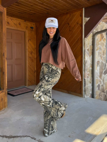 Riley Cropped Long Sleeve