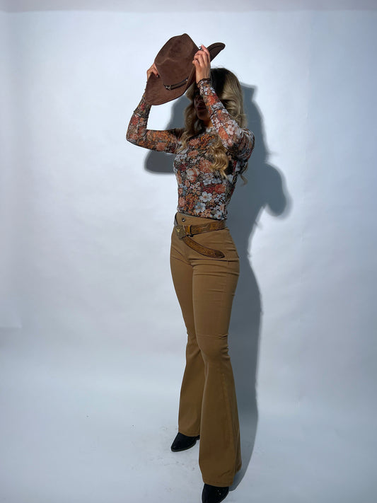 Buy our "Fiona High Waisted Bell Bottom Flare Jeans - Mocha" online – Willow Boutique Clothing. Shop stylish Fiona High Waisted Bell Bottom Flare Jeans - Mocha today.