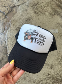 Wiener Rides Foam Trucker Hat