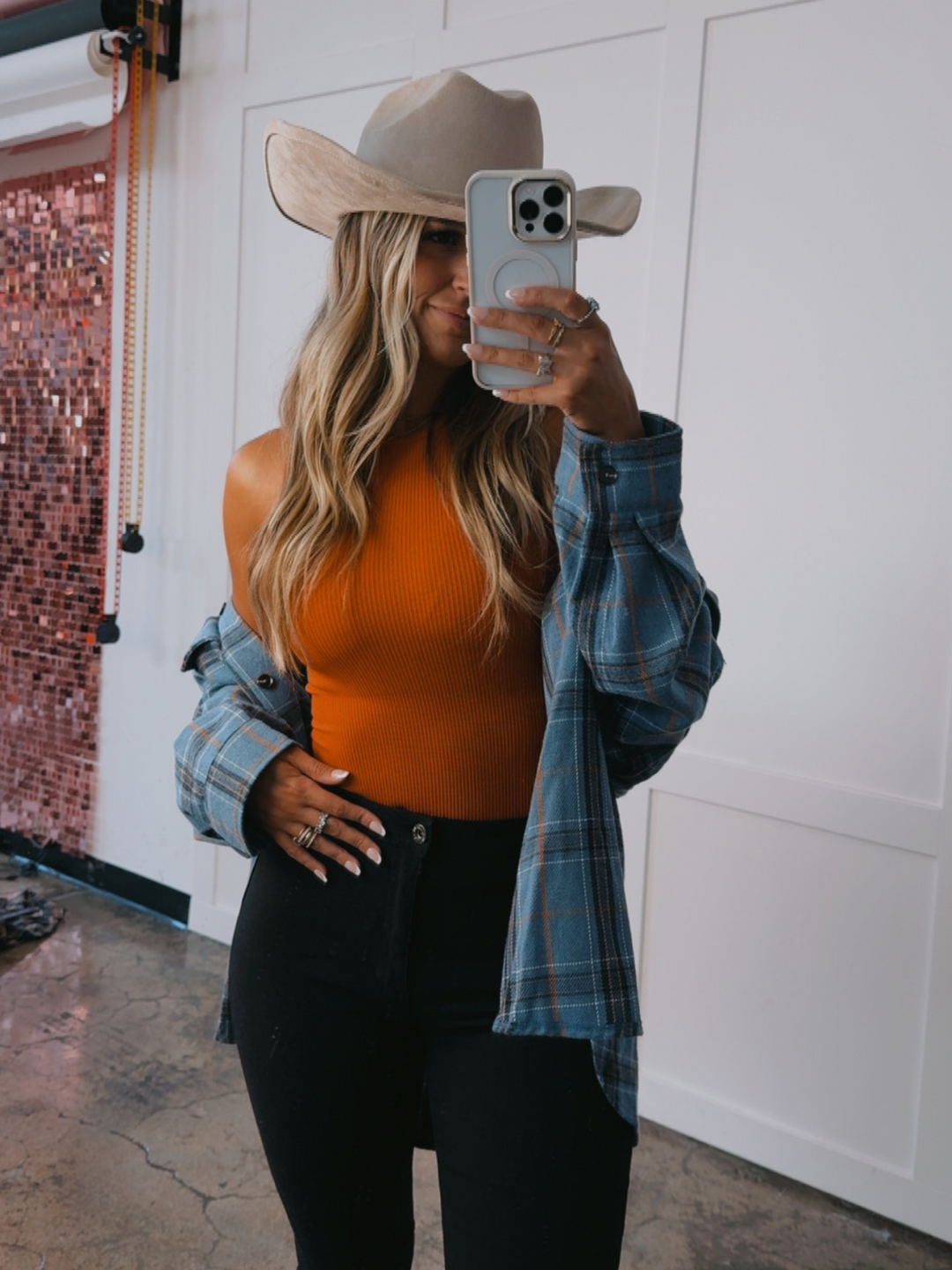 Laylie Plaid Flannel – Oversized Long Sleeve